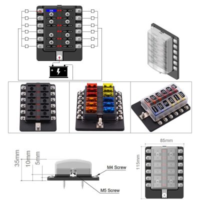 Universal Car Fuse Holder Fitment Guide for Most Automotive Makes and Models