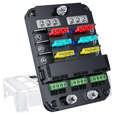 Fuse Box for Harvesters and Agricultural Harvesting Equipment